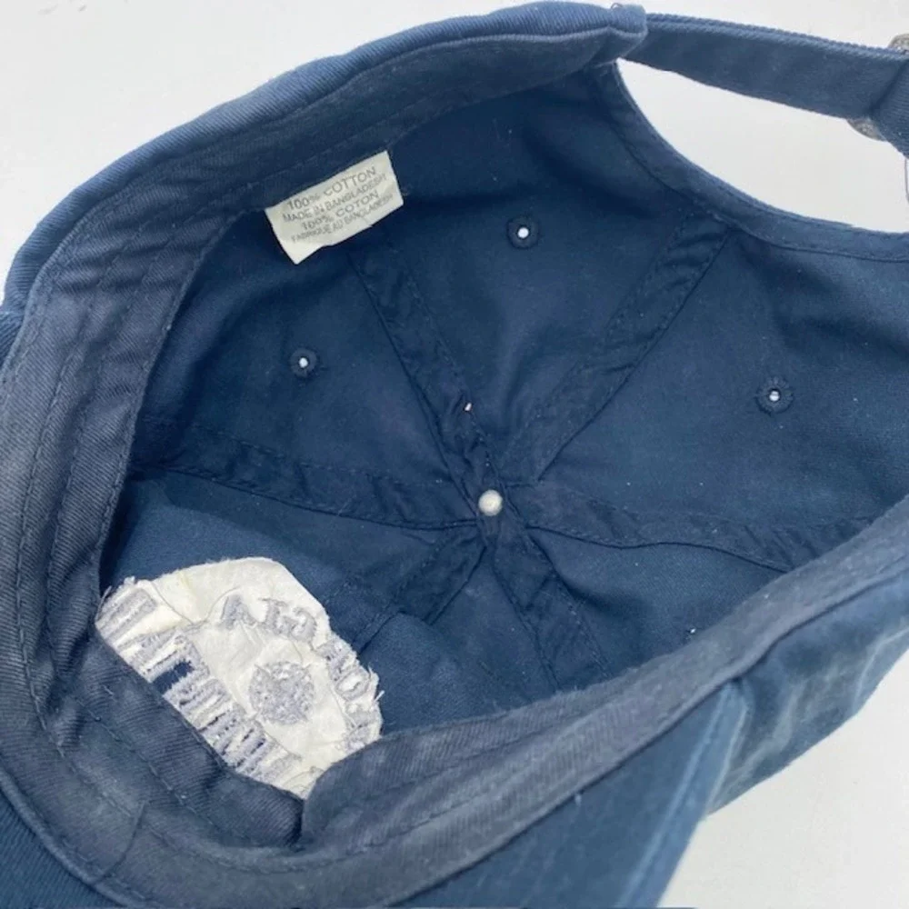 GEORGIA Fort Mountain State Park Baseball Cap Unisex OS‎ Navy Blue Cotton slouch